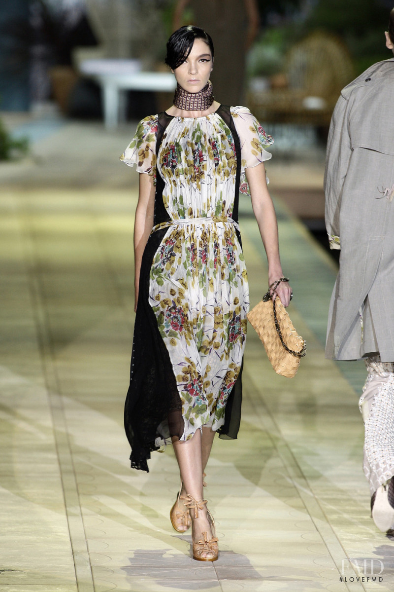 Mariacarla Boscono featured in  the Roberto Cavalli fashion show for Spring/Summer 2010