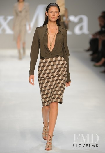 Bianca Balti featured in  the Max Mara fashion show for Spring/Summer 2010