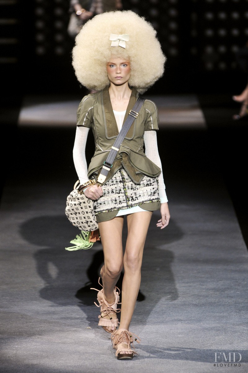 Natasha Poly featured in  the Louis Vuitton fashion show for Spring/Summer 2010