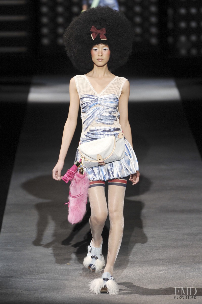 Liu Wen featured in  the Louis Vuitton fashion show for Spring/Summer 2010