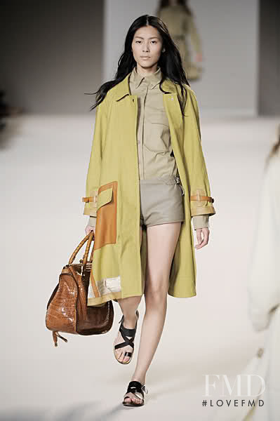 Liu Wen featured in  the Chloe fashion show for Spring/Summer 2010