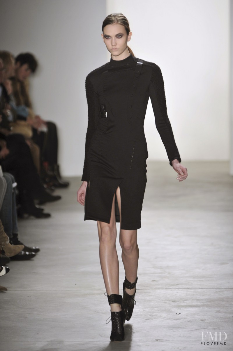 Karlie Kloss featured in  the Altuzarra fashion show for Autumn/Winter 2010