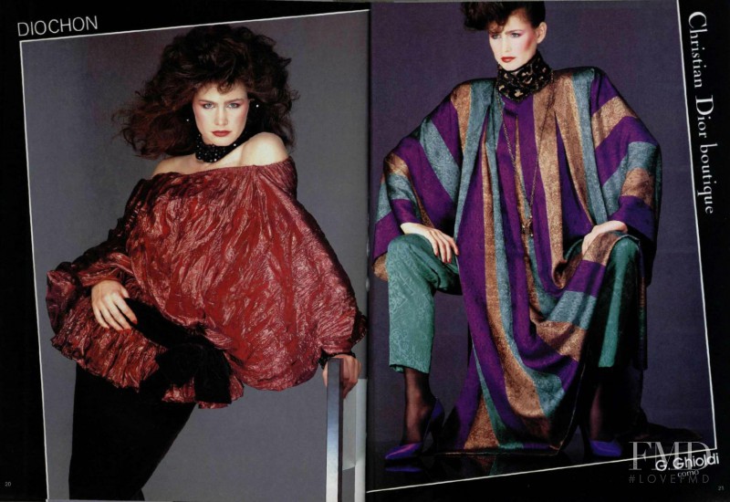 Christian Dior advertisement for Autumn/Winter 1983
