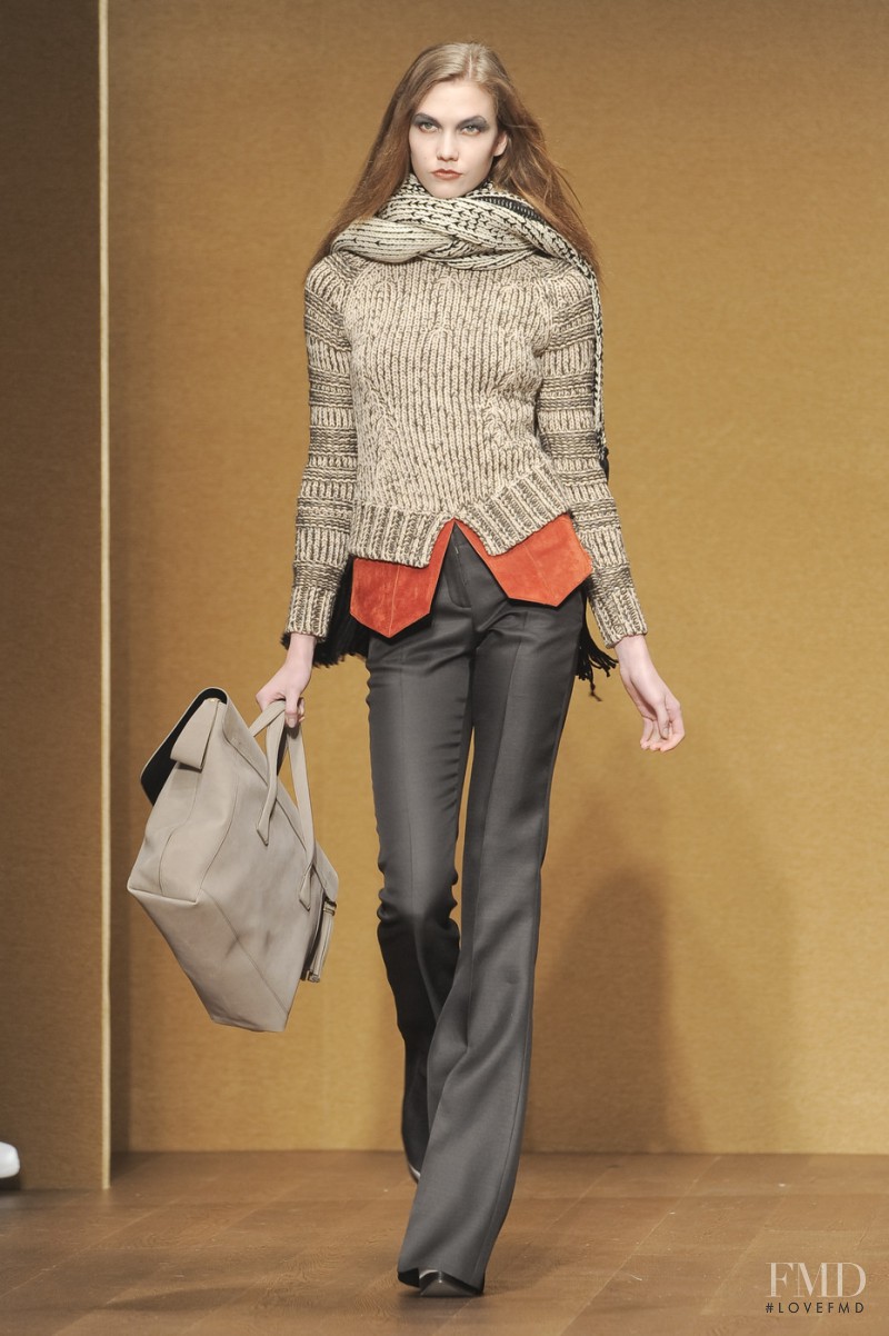 Karlie Kloss featured in  the Derek Lam fashion show for Autumn/Winter 2010