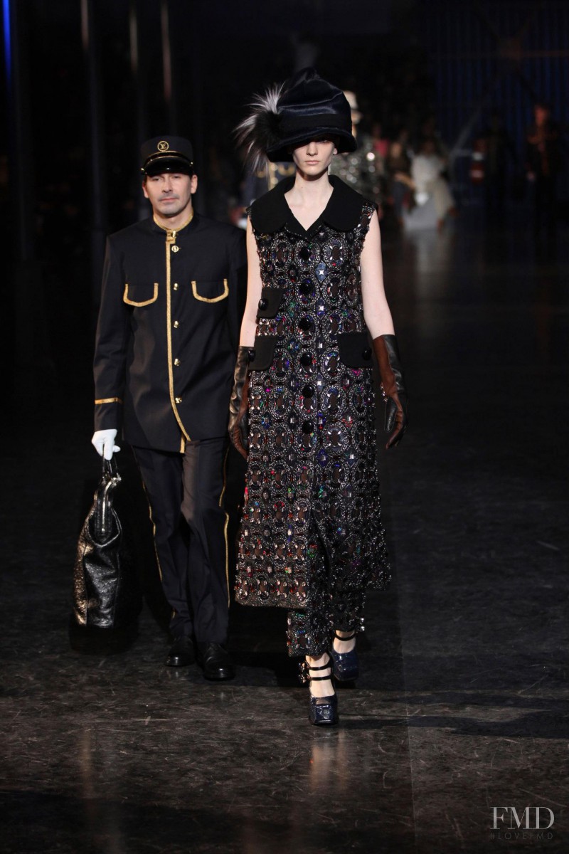 Rosanna Georgiou featured in  the Louis Vuitton fashion show for Autumn/Winter 2012