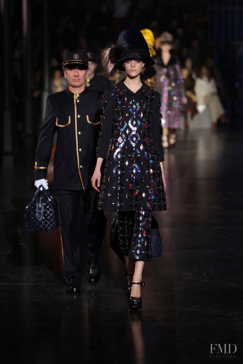 Hedvig Palm featured in  the Louis Vuitton fashion show for Autumn/Winter 2012