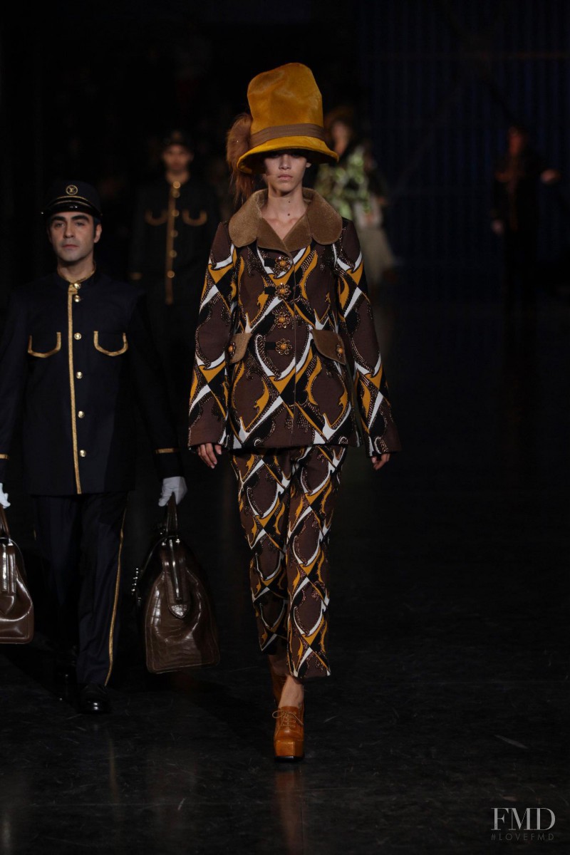 Pauline Hoarau featured in  the Louis Vuitton fashion show for Autumn/Winter 2012