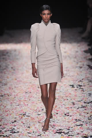 Sessilee Lopez featured in  the Givenchy Haute Couture fashion show for Spring/Summer 2009