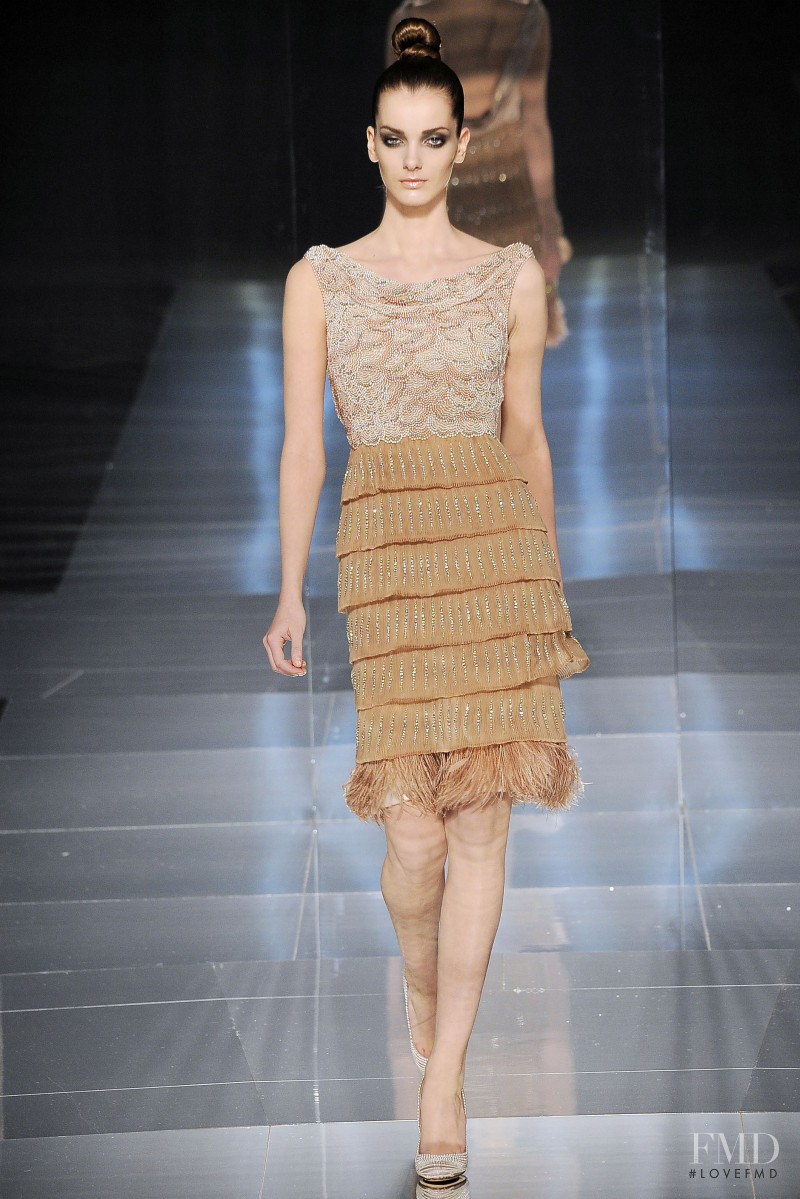 Denisa Dvorakova featured in  the Valentino Couture fashion show for Spring/Summer 2009