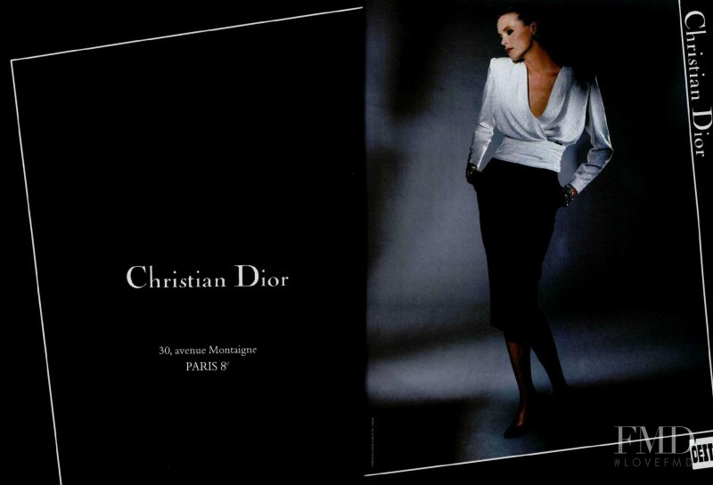 Christian Dior advertisement for Autumn/Winter 1984