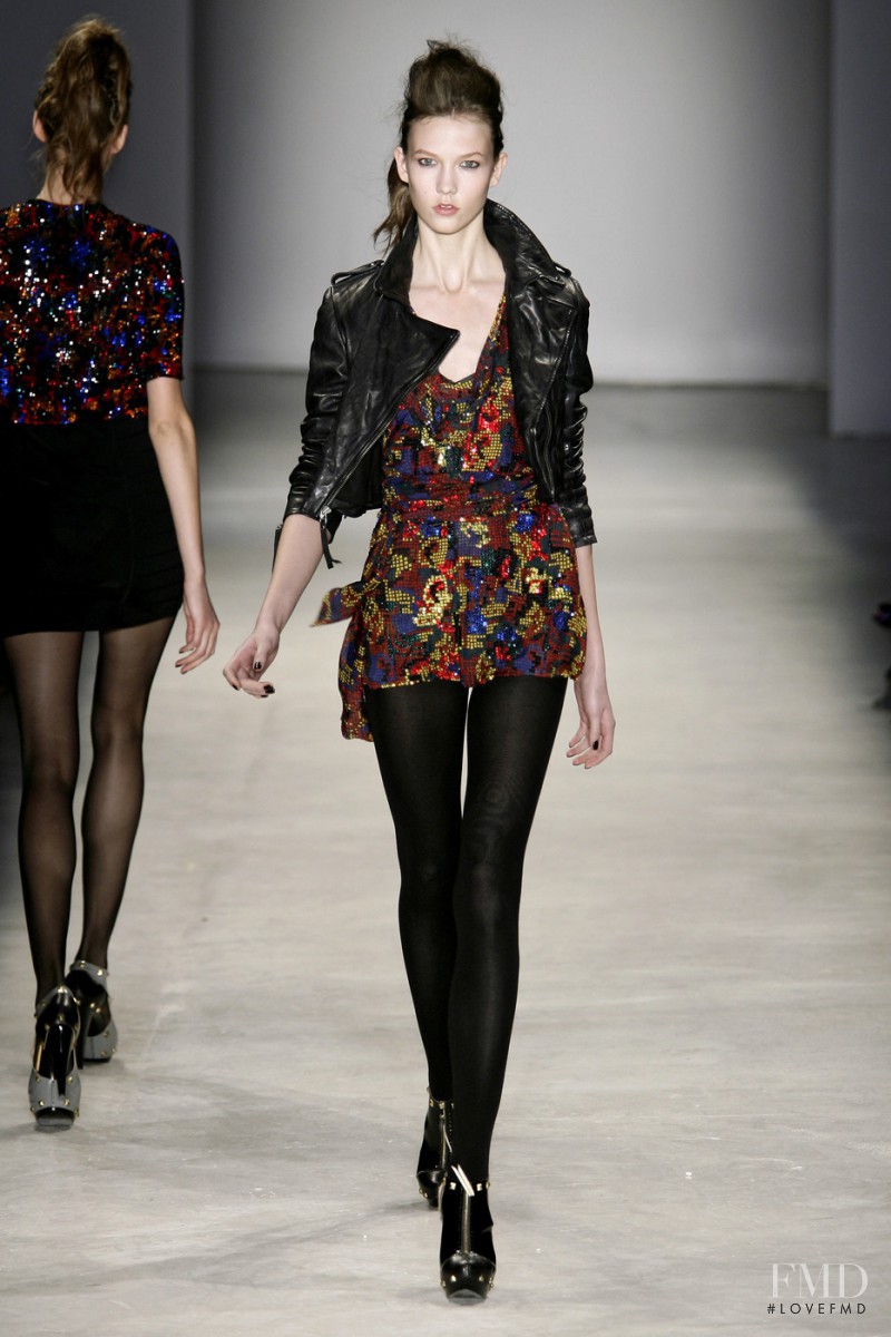 Karlie Kloss featured in  the Twenty8Twelve fashion show for Autumn/Winter 2009