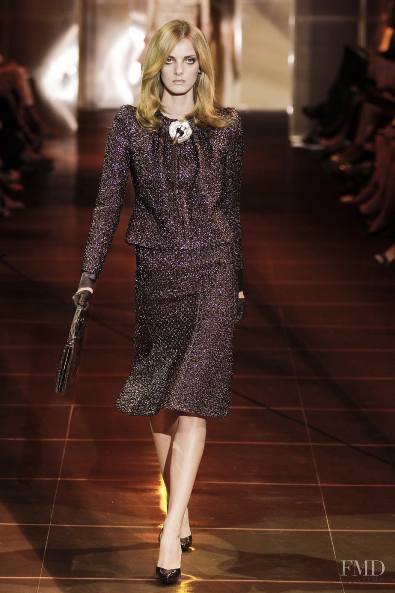 Denisa Dvorakova featured in  the Armani Prive fashion show for Autumn/Winter 2010