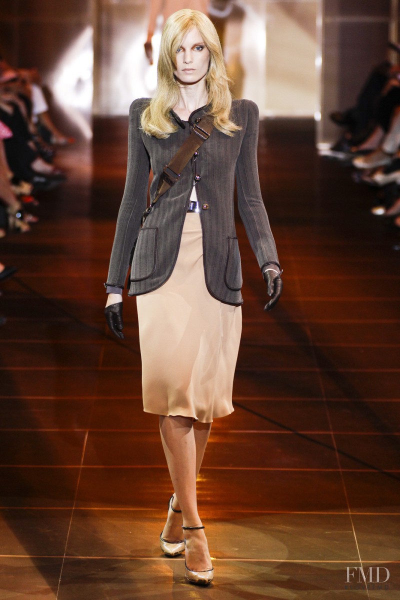 Iris Strubegger featured in  the Armani Prive fashion show for Autumn/Winter 2010