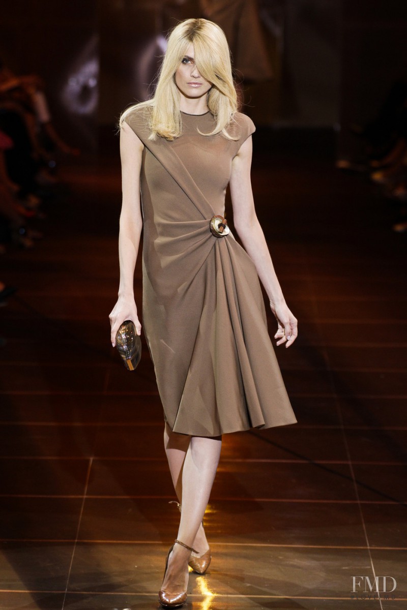 Michelle Alves featured in  the Armani Prive fashion show for Autumn/Winter 2010