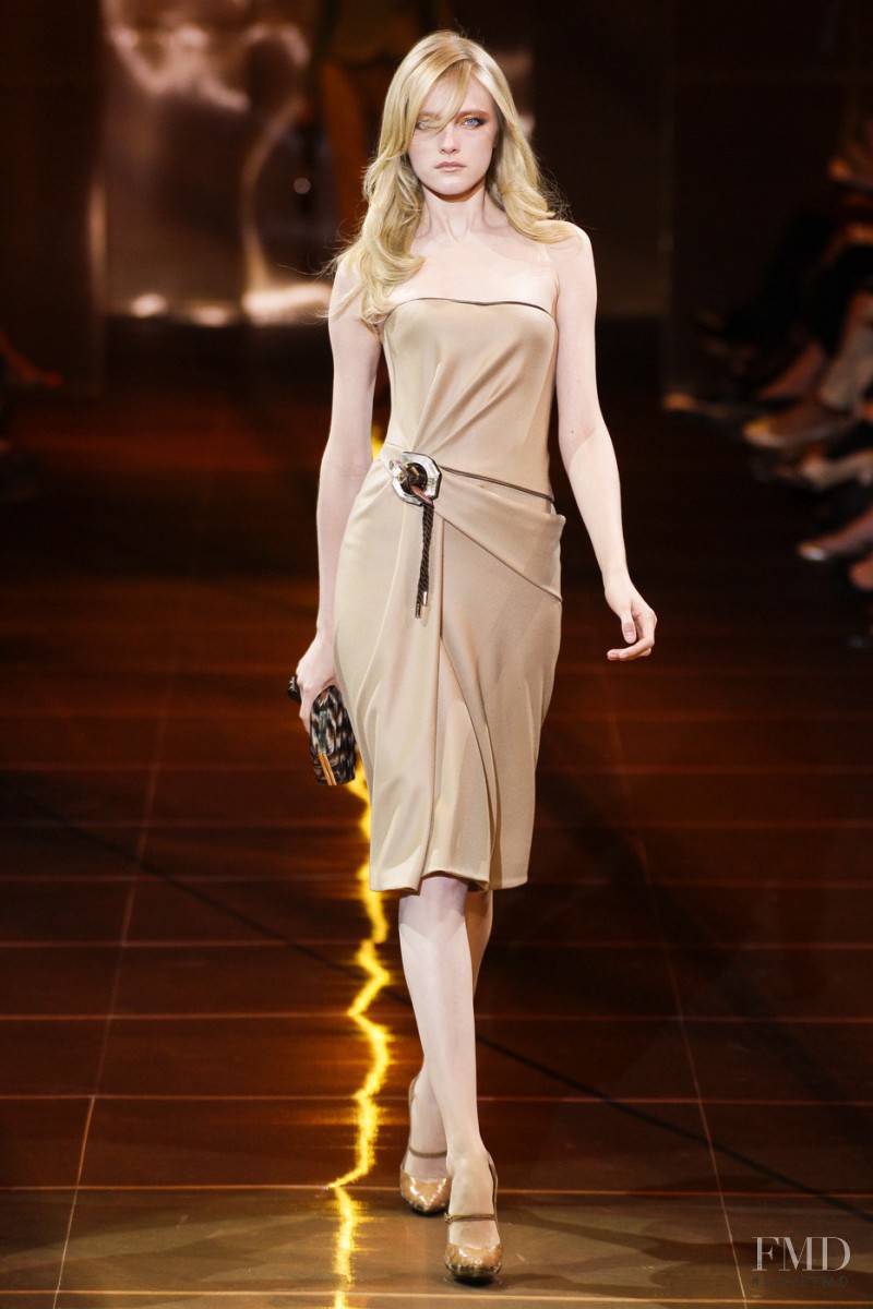 Vlada Roslyakova featured in  the Armani Prive fashion show for Autumn/Winter 2010