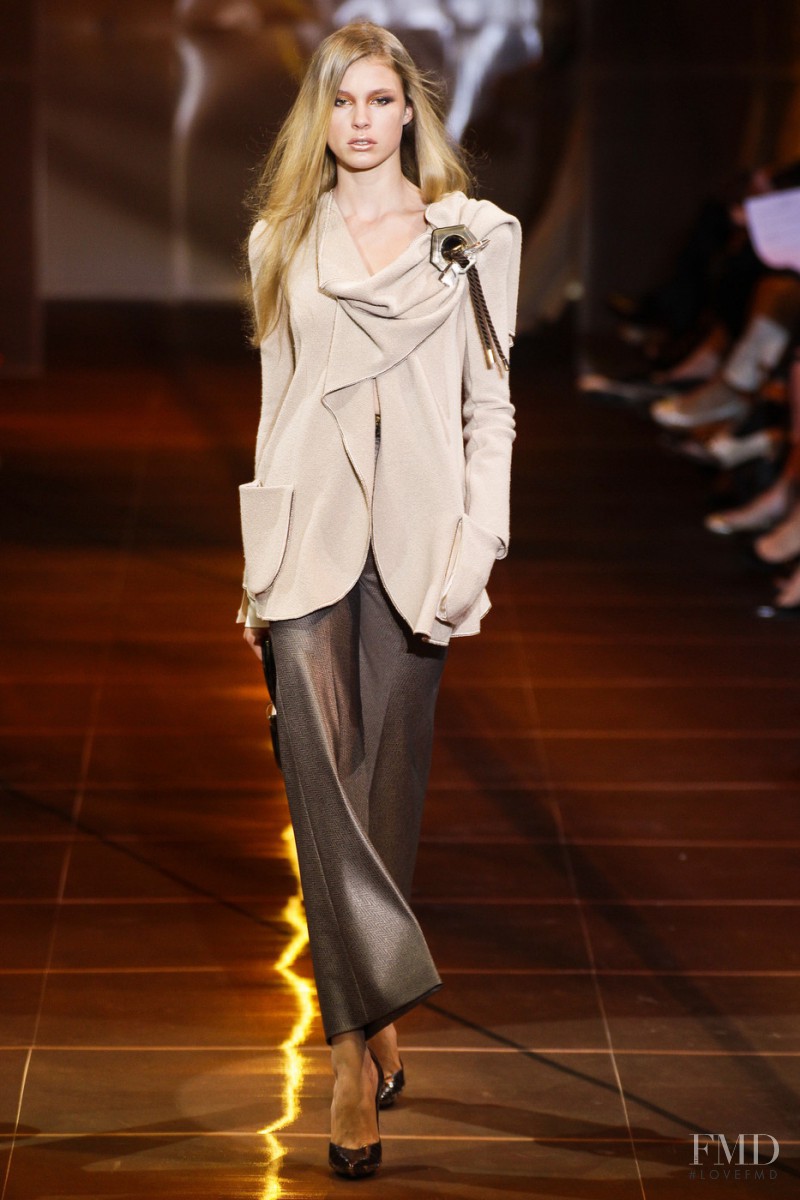 Keke Lindgard featured in  the Armani Prive fashion show for Autumn/Winter 2010