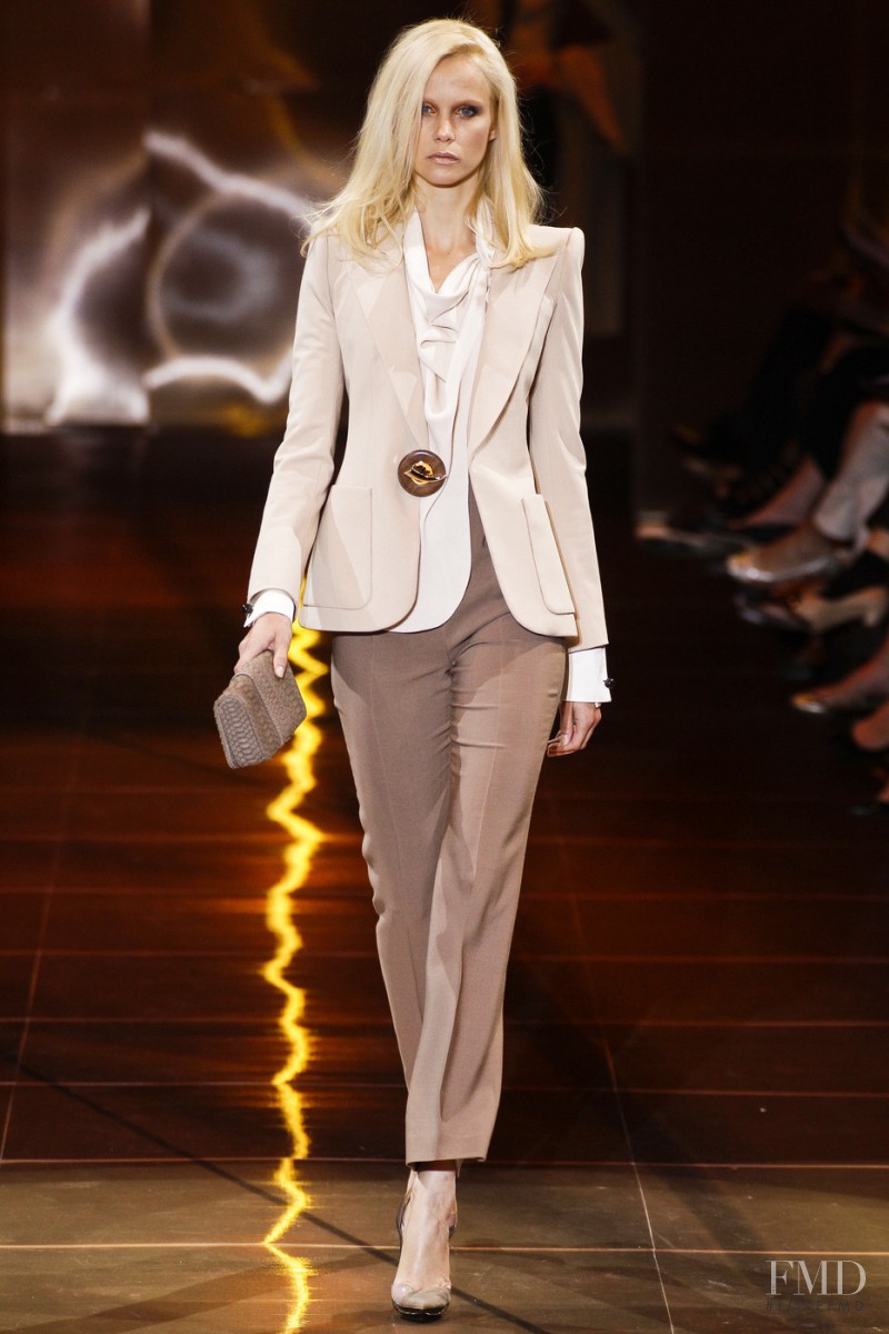 Veronika Pospisilova featured in  the Armani Prive fashion show for Autumn/Winter 2010