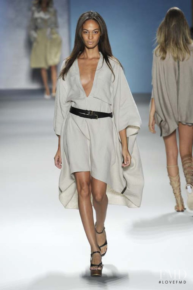 Joan Smalls featured in  the Derek Lam fashion show for Spring/Summer 2011