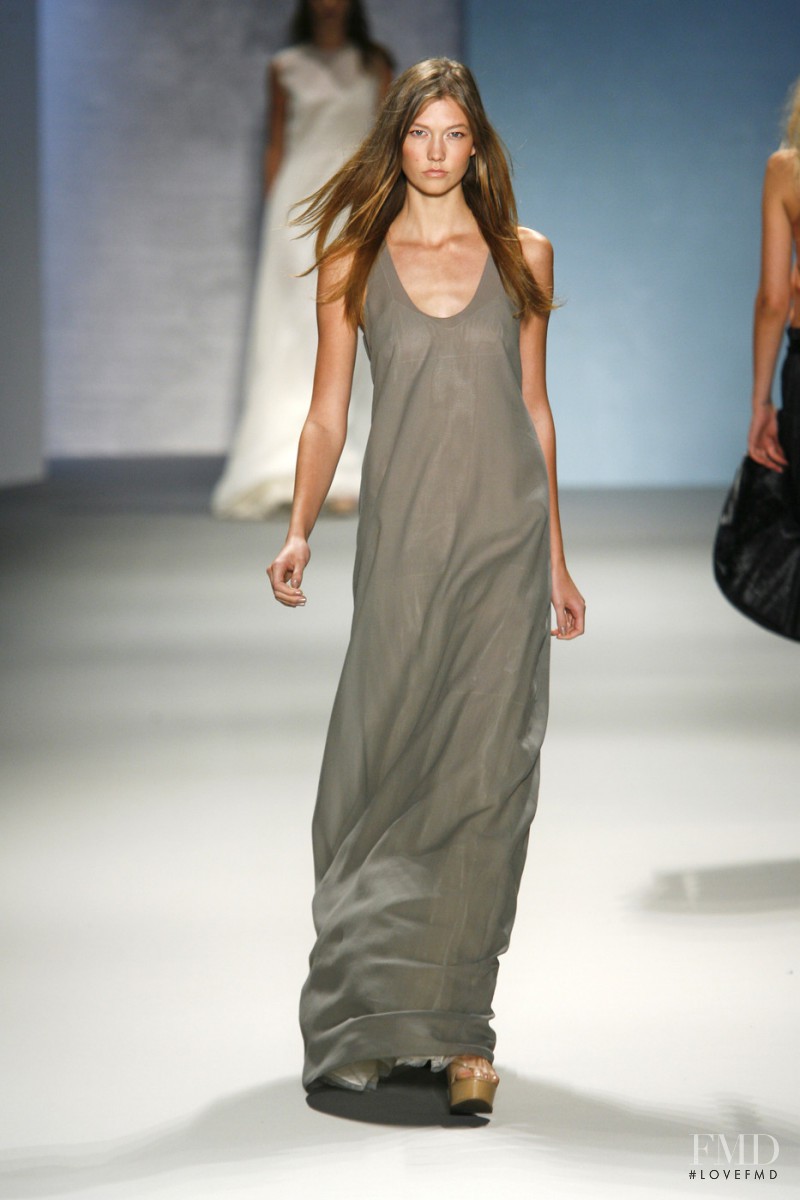 Karlie Kloss featured in  the Derek Lam fashion show for Spring/Summer 2011