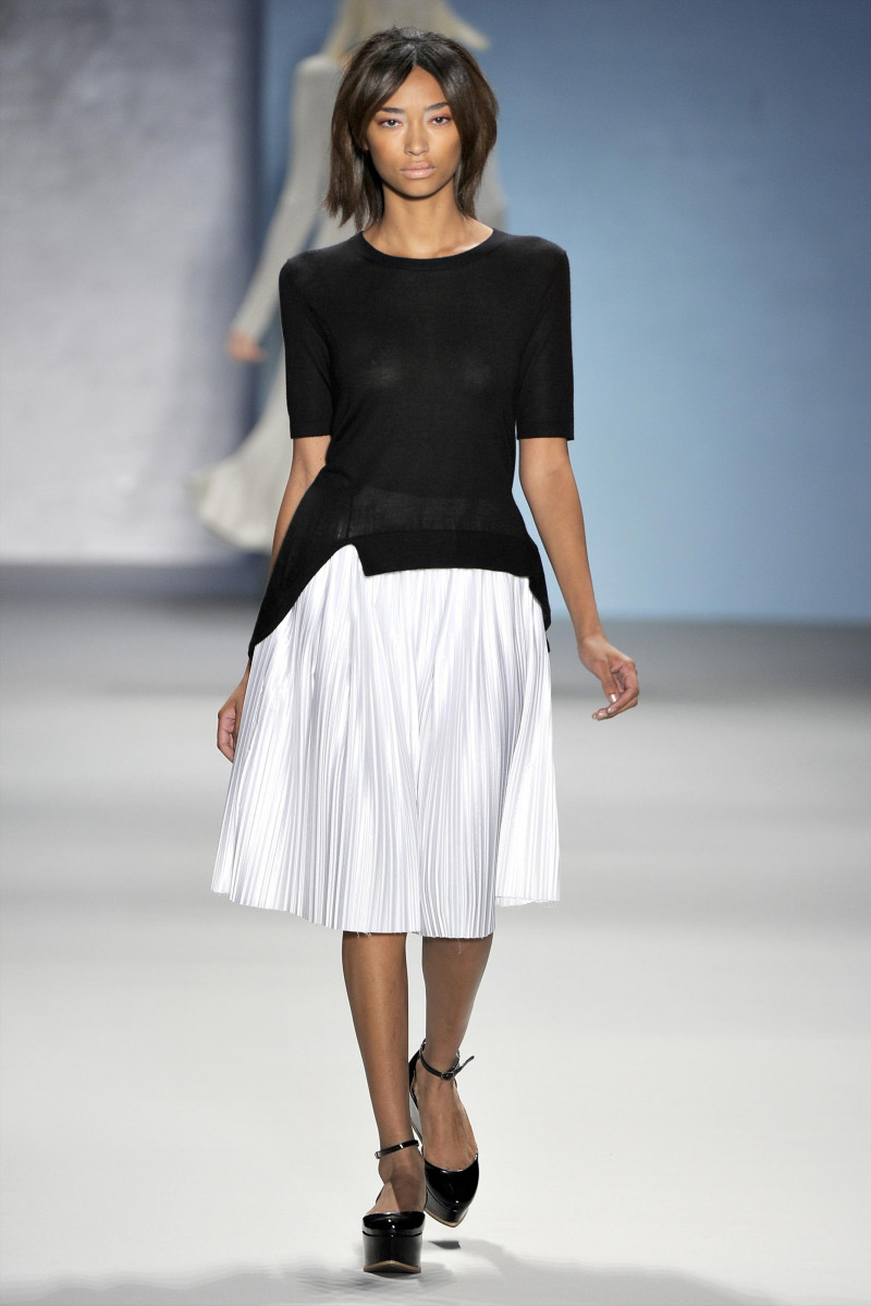 Anais Mali featured in  the Derek Lam fashion show for Spring/Summer 2011