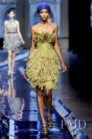 Melodie Monrose featured in  the Jason Wu fashion show for Spring/Summer 2011