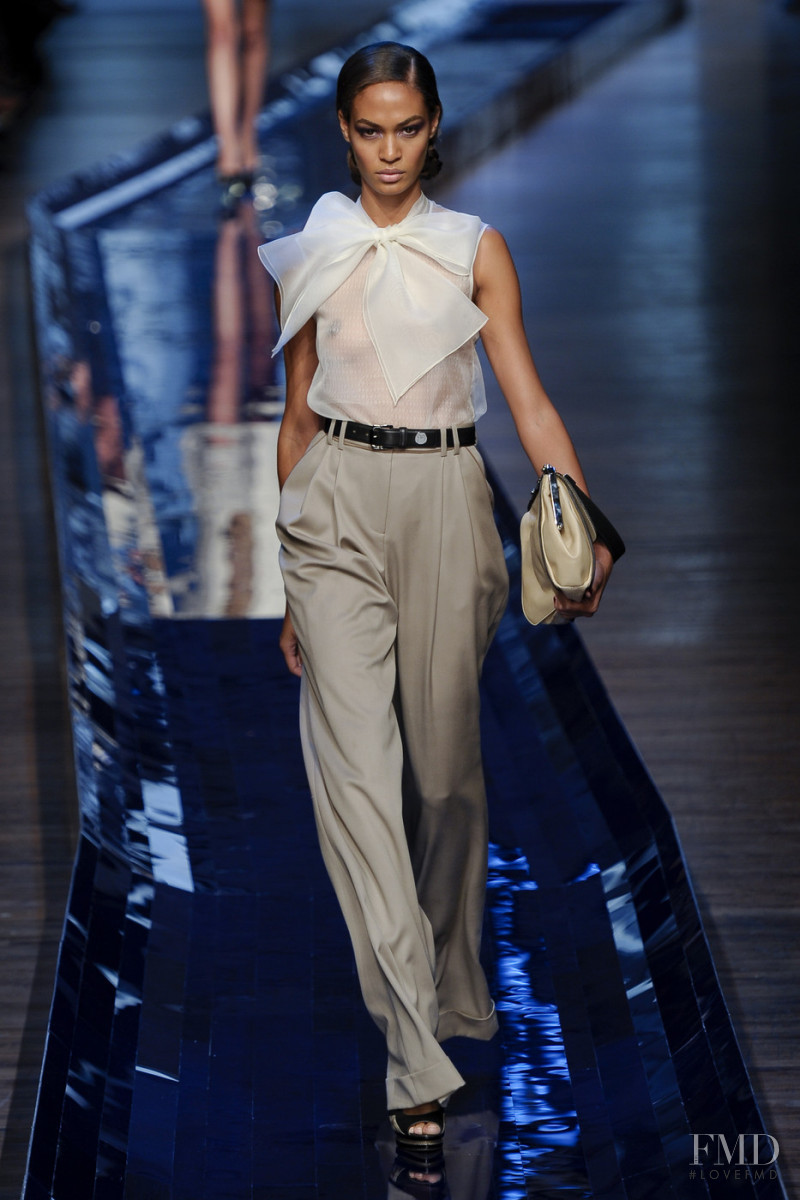 Joan Smalls featured in  the Jason Wu fashion show for Spring/Summer 2011