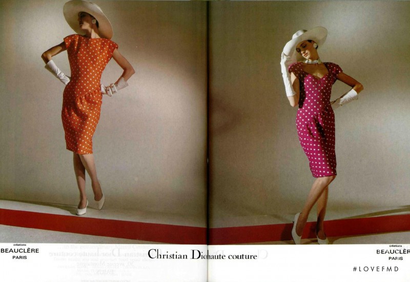 Christian Dior Haute Couture advertisement for Spring/Summer 1985