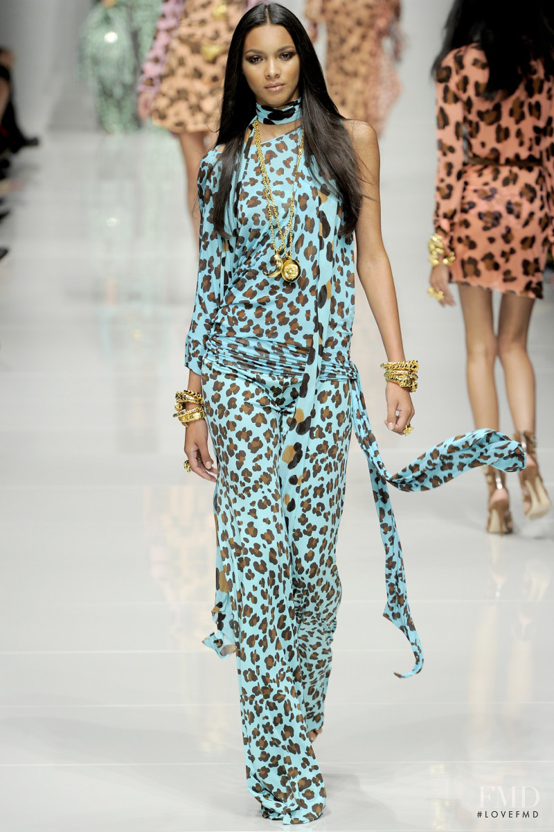 Lais Ribeiro featured in  the Blumarine fashion show for Spring/Summer 2011