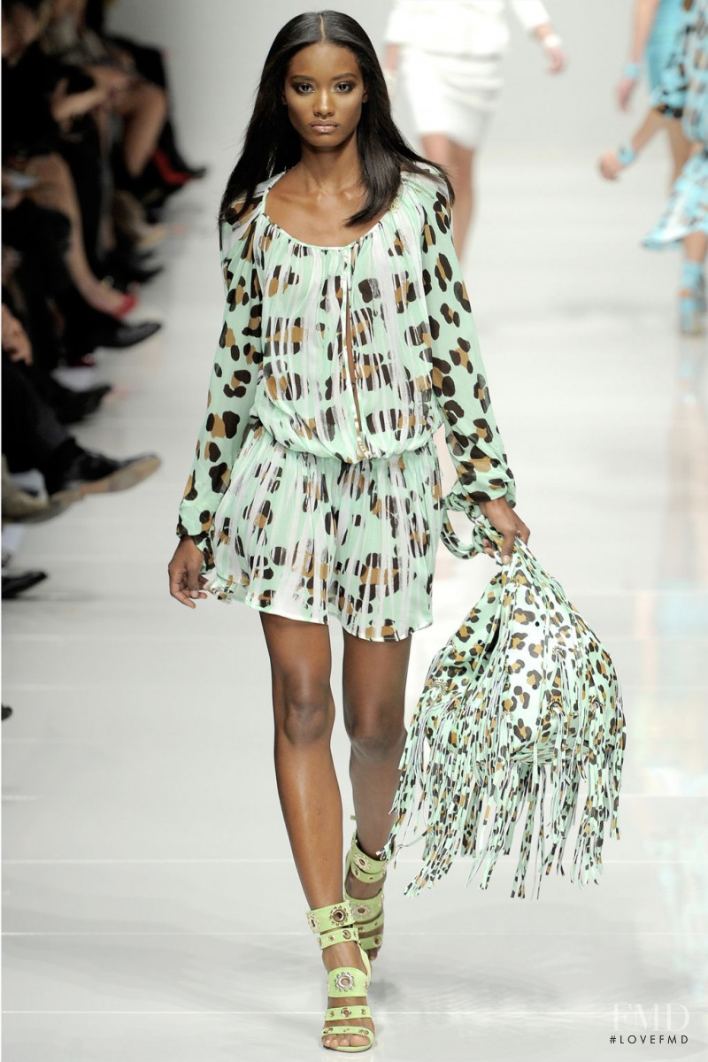 Melodie Monrose featured in  the Blumarine fashion show for Spring/Summer 2011