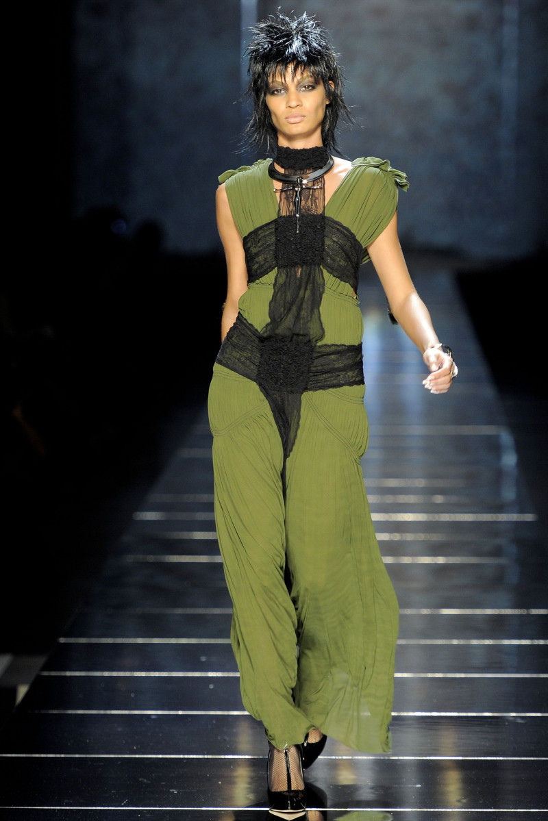 Joan Smalls featured in  the Jean-Paul Gaultier fashion show for Spring/Summer 2011