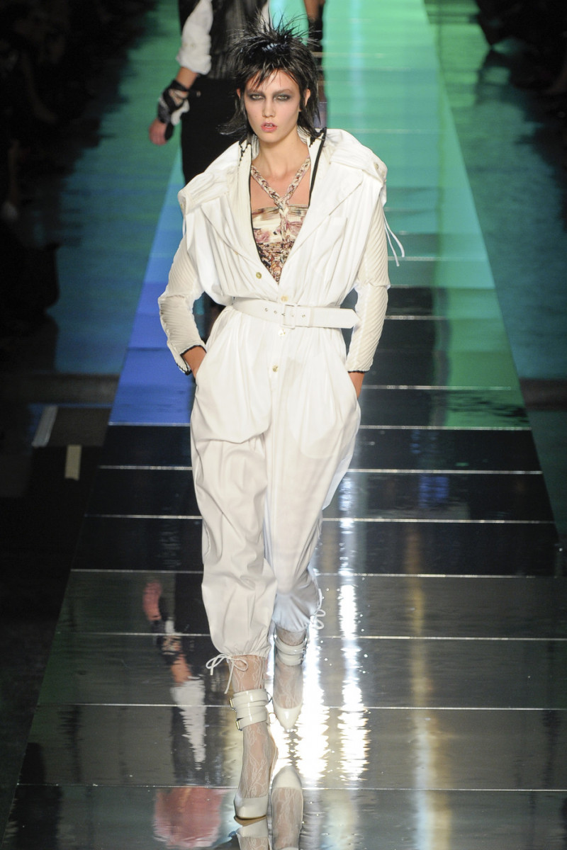 Karlie Kloss featured in  the Jean-Paul Gaultier fashion show for Spring/Summer 2011