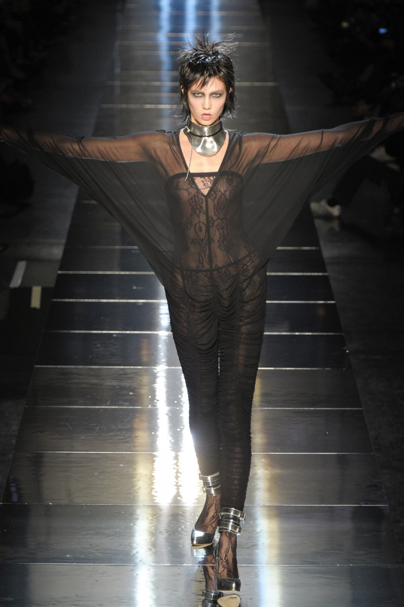 Karlie Kloss featured in  the Jean-Paul Gaultier fashion show for Spring/Summer 2011