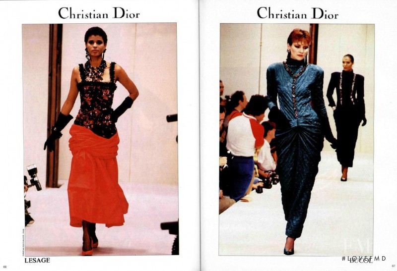 Christian Dior advertisement for Autumn/Winter 1985