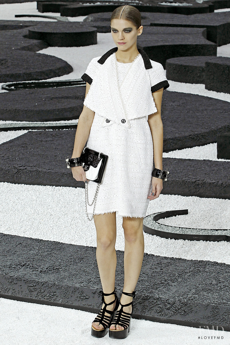 Samantha Gradoville featured in  the Chanel fashion show for Spring/Summer 2011