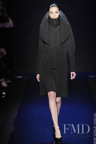 Mariacarla Boscono featured in  the Costume National fashion show for Autumn/Winter 2008