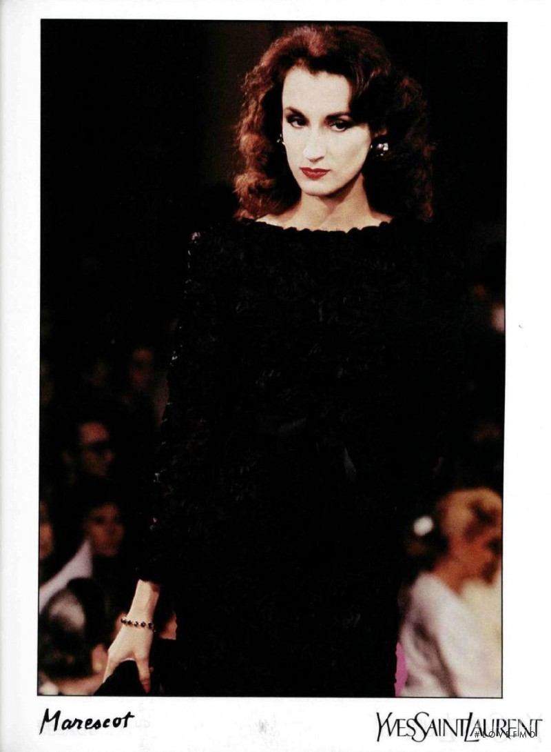 Saint Laurent advertisement for Autumn/Winter 1986