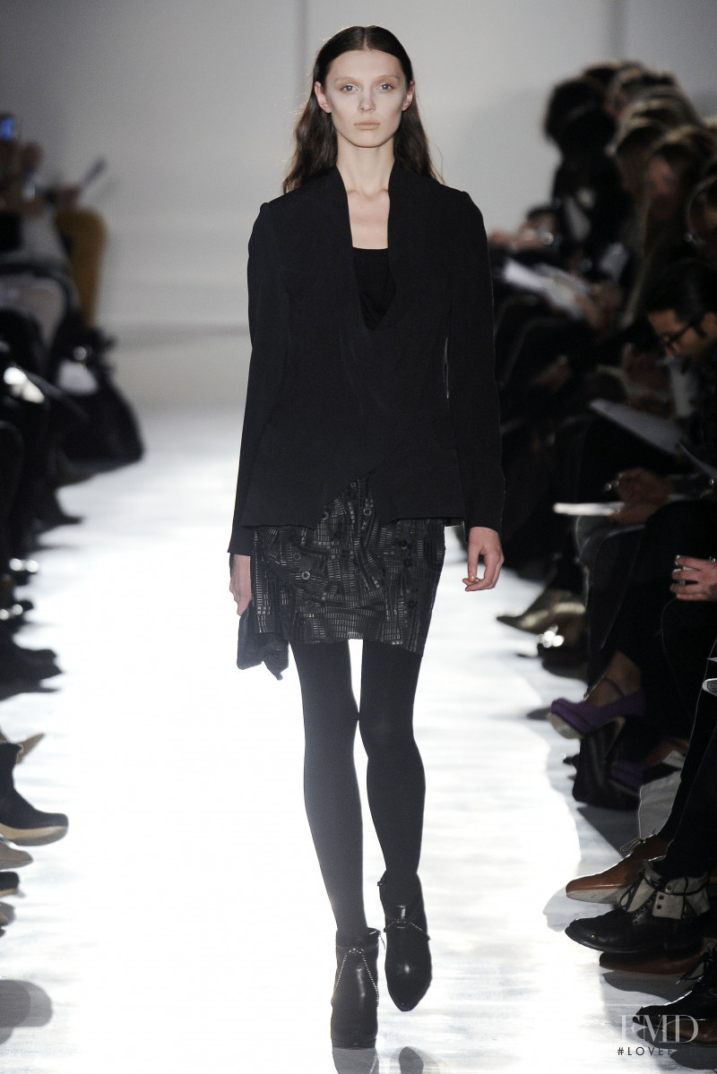 Olga Sherer featured in  the Ohne Titel fashion show for Autumn/Winter 2009