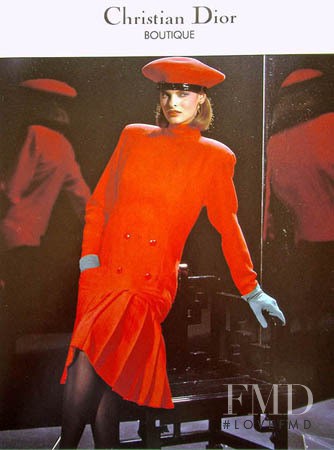 Christian Dior advertisement for Autumn/Winter 1986