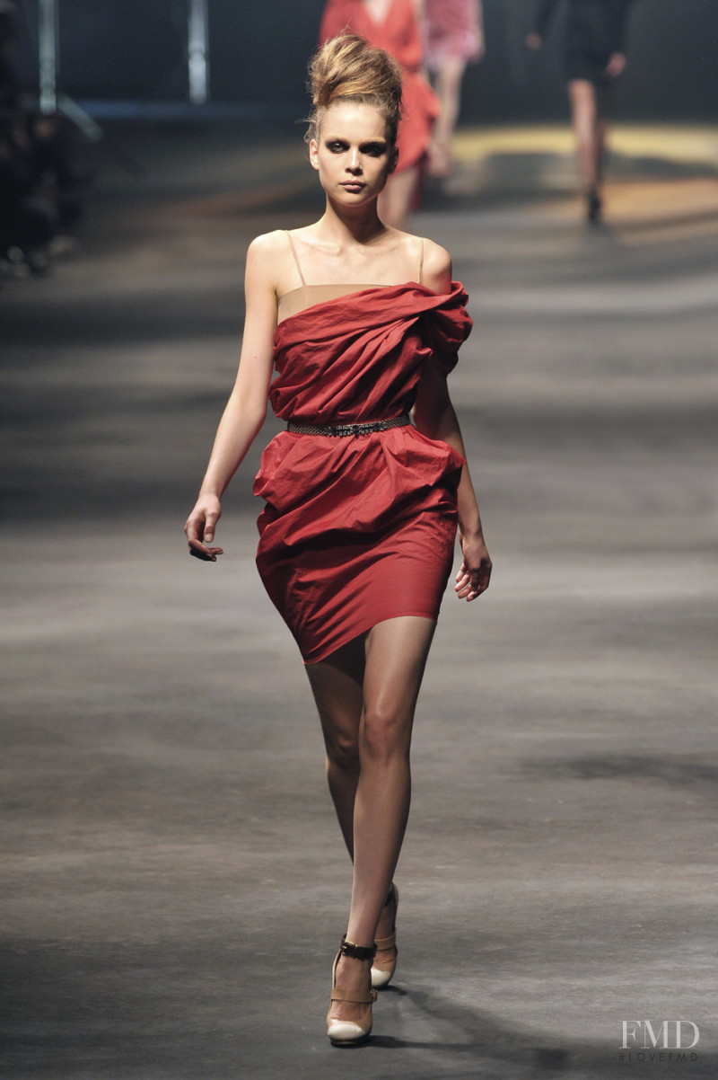 Bregje Heinen featured in  the Lanvin fashion show for Spring/Summer 2010
