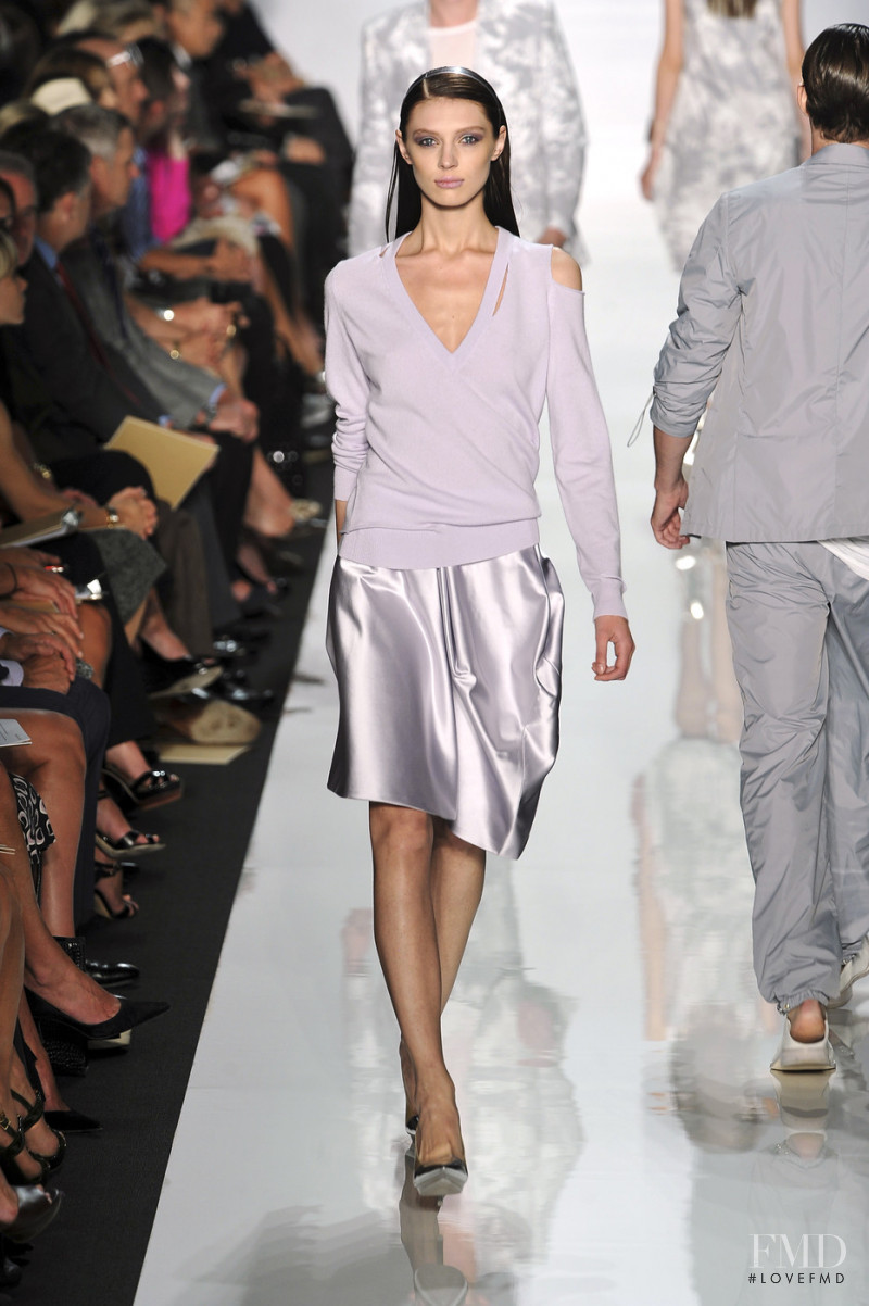 Olga Sherer featured in  the Michael Kors Collection fashion show for Spring/Summer 2010