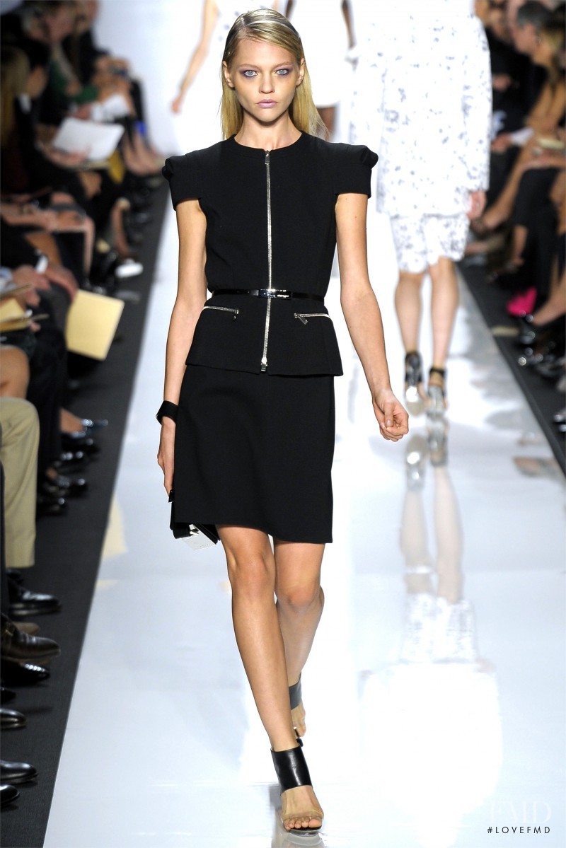 Sasha Pivovarova featured in  the Michael Kors Collection fashion show for Spring/Summer 2010