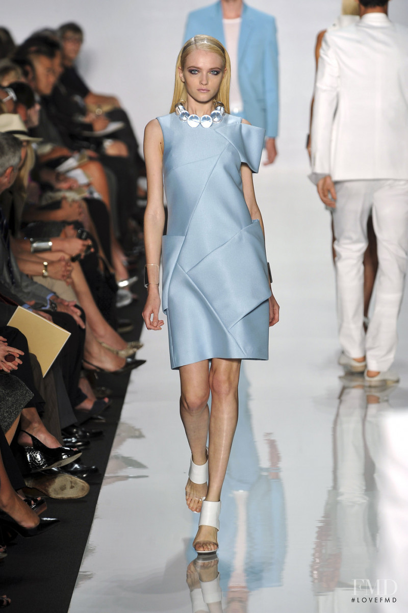 Vlada Roslyakova featured in  the Michael Kors Collection fashion show for Spring/Summer 2010