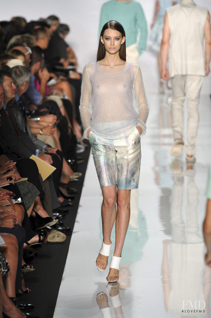 Kelli Lumi featured in  the Michael Kors Collection fashion show for Spring/Summer 2010