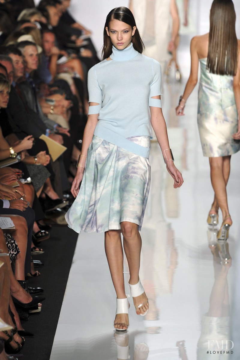 Karlie Kloss featured in  the Michael Kors Collection fashion show for Spring/Summer 2010