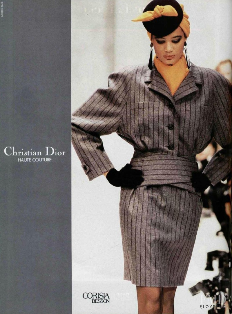 Christian Dior advertisement for Autumn/Winter 1987