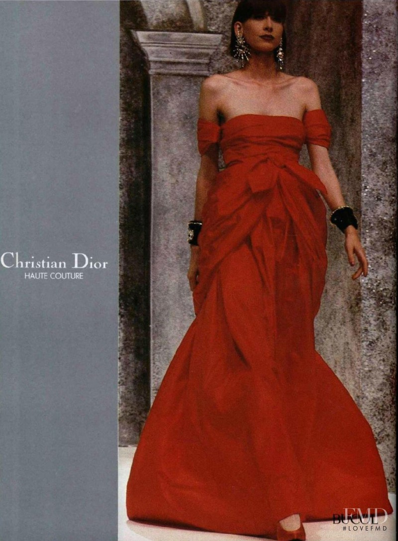 Christian Dior advertisement for Autumn/Winter 1987