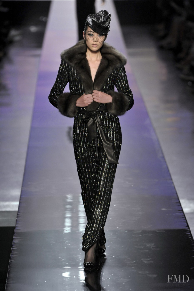 Liu Wen featured in  the Jean Paul Gaultier Haute Couture fashion show for Autumn/Winter 2009