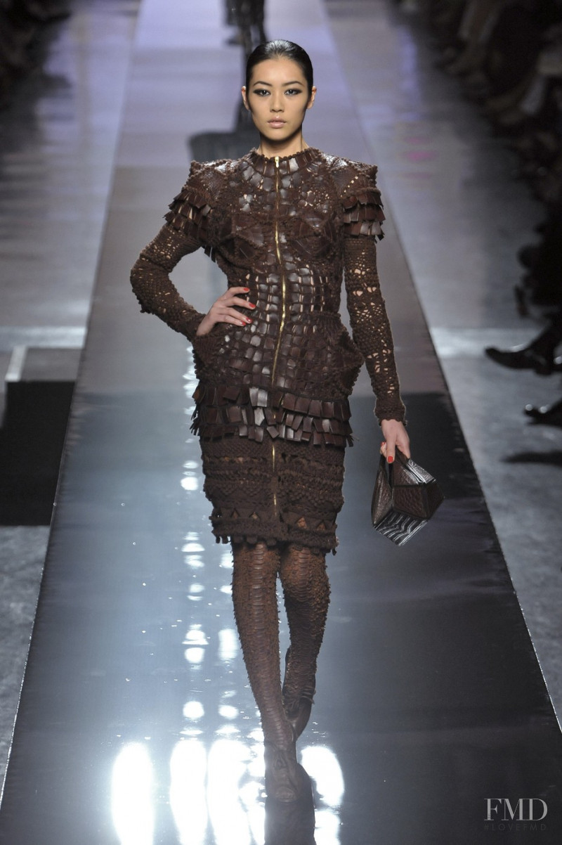 Liu Wen featured in  the Jean Paul Gaultier Haute Couture fashion show for Autumn/Winter 2009