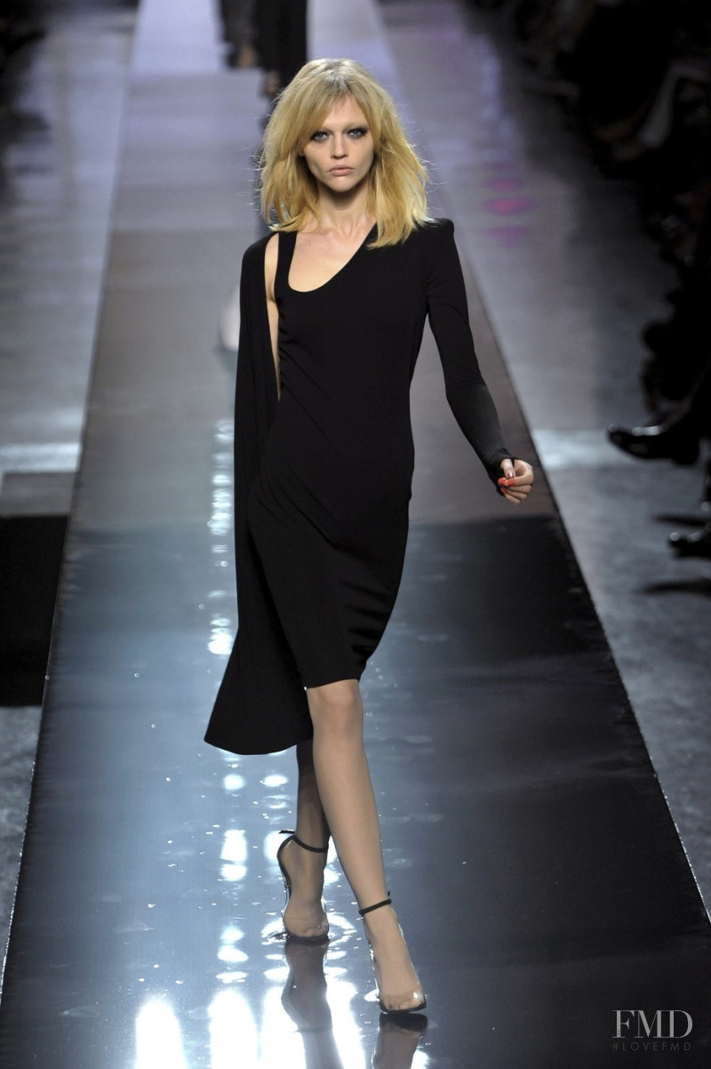 Sasha Pivovarova featured in  the Jean Paul Gaultier Haute Couture fashion show for Autumn/Winter 2009