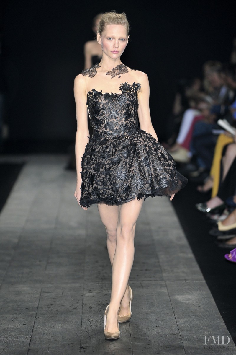 Sasha Pivovarova featured in  the Valentino Couture fashion show for Autumn/Winter 2009